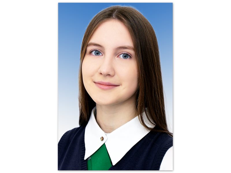 Надежда Рябова – выпускница 2021 г..