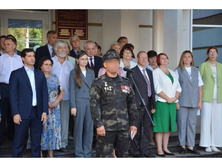 День знаний в Республиканском лицее.