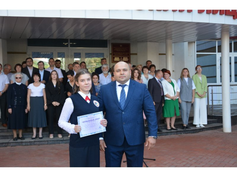 День знаний в Республиканском лицее.