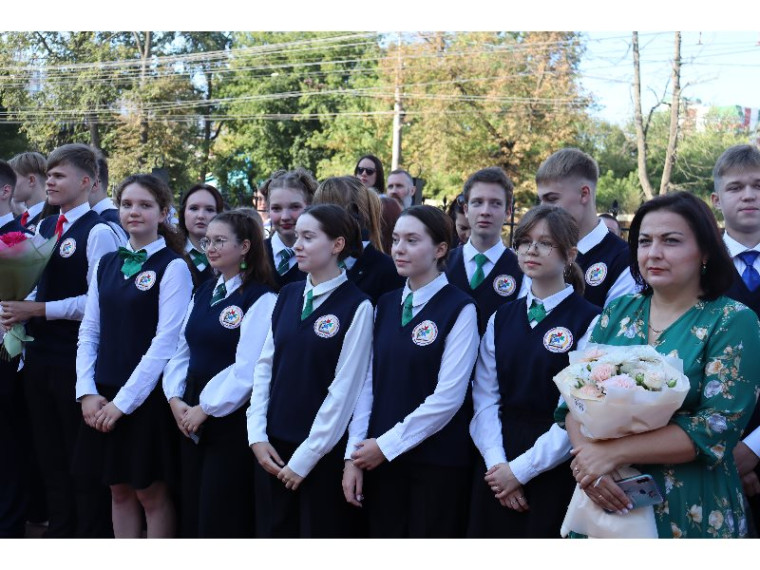 День знаний в Республиканском лицее.