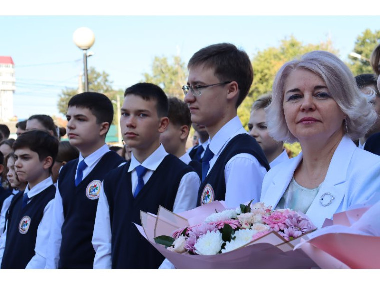 День знаний в Республиканском лицее.