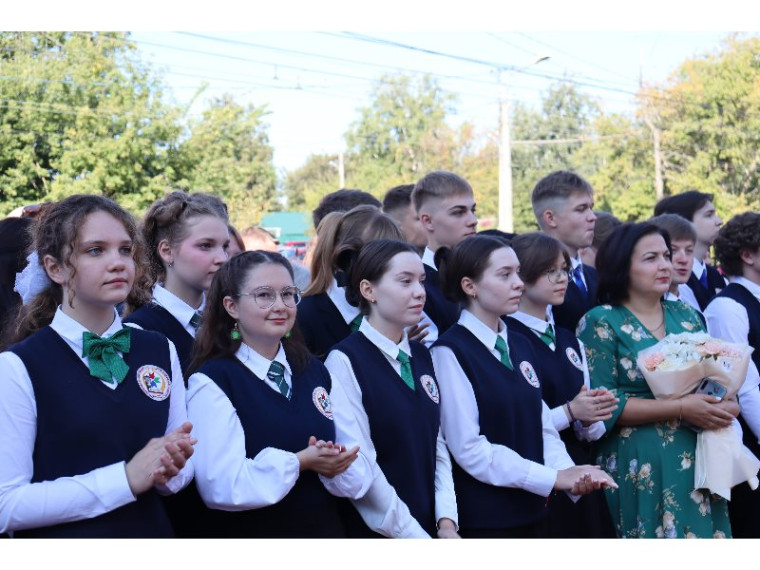 День знаний в Республиканском лицее.